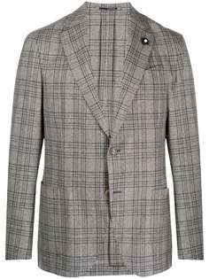 Lardini пиджак в клетку
