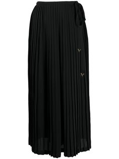 Valentino плиссированные кюлоты