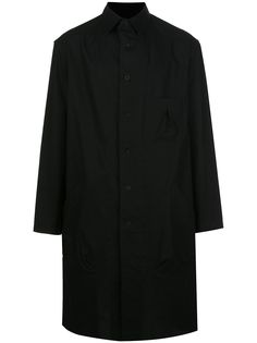 Yohji Yamamoto длинная рубашка Big Out