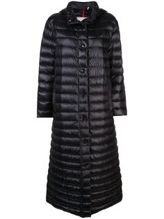 Moncler длинный пуховик