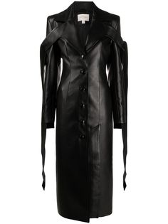 Materiel пальто из искусственной кожи с завязками Matériel