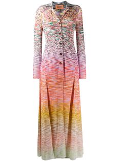 Missoni платье-кардиган длины макси