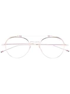 Thom Browne Eyewear очки в круглой оправе