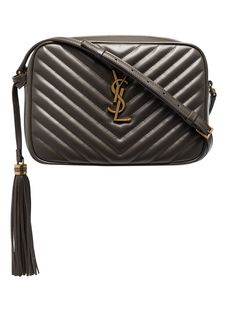 Saint Laurent стеганая сумка через плечо Lou