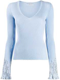 Ermanno Scervino джемпер с декорированными манжетами