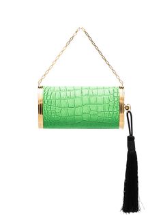 Bienen Davis клатч с тиснением под кожу крокодила