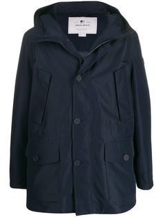 Woolrich пальто миди с капюшоном