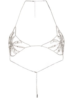 Ermanno Scervino бюстгальтер-топ из кристаллов