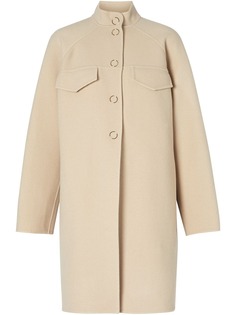Burberry пальто строгого кроя