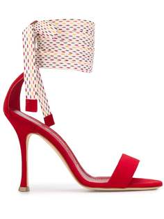 Manolo Blahnik босоножки Chasta на высоком каблуке