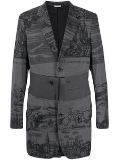 Comme Des Garçons Homme Plus пиджак с принтом