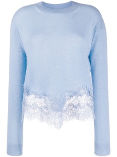 Ermanno Scervino джемпер с кружевными вставками