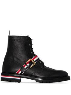 Thom Browne ботинки Wing Tip в стиле милитари