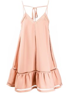 RedValentino короткое платье с вырезами