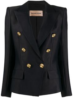 Alexandre Vauthier приталенный двубортный блейзер