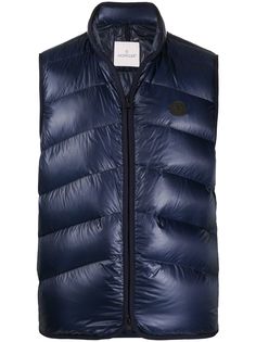 Moncler жилет с логотипом