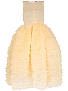 Molly Goddard платье Nimbus из тюля без рукавов