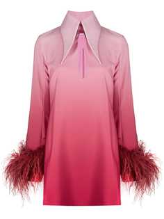 16Arlington платье-рубашка с эффектом градиента