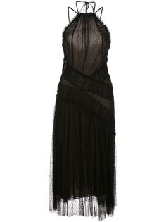 Jason Wu Collection платье миди с вырезом халтер