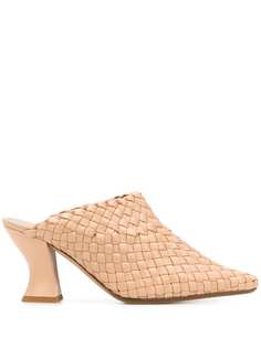 Bottega Veneta мюли с плетением Intrecciato