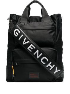 Givenchy объемная сумка-тоут с логотипом