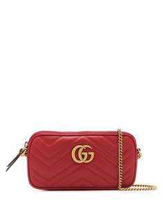 Gucci мини-сумка через плечо GG Marmont