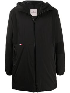 Moncler пальто с капюшоном