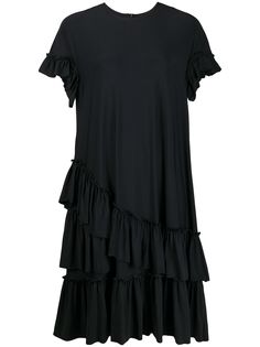 Simone Rocha платье-футболка с оборками