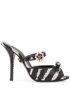 Dolce & Gabbana мюли с узором