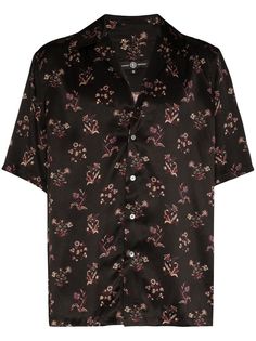 Edward Crutchley рубашка с цветочным принтом