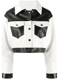 Giuseppe Zanotti укороченная куртка в стиле колор-блок