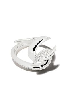 Shaun Leane кольцо Hook с бриллиантами