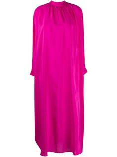 Gianluca Capannolo платье-трапеция с драпировкой