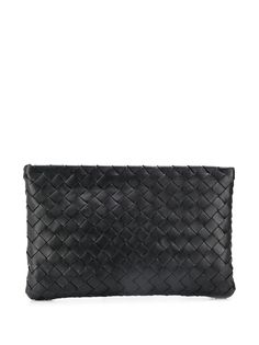 Bottega Veneta клатч с плетением Intrecciato