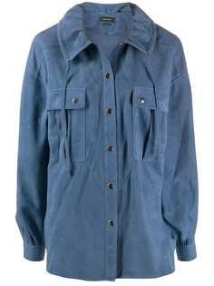 Isabel Marant куртка-рубашка Alambari с кулиской