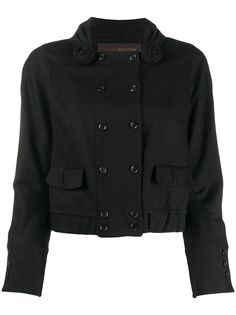 Louis Vuitton двубортный жакет прямого кроя pre-owned