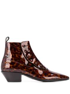 Saint Laurent ботильоны Belle 45
