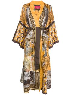 F.R.S For Restless Sleepers ярусное платье-халат