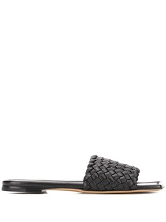 Bottega Veneta сандалии с плетением Intrecciato