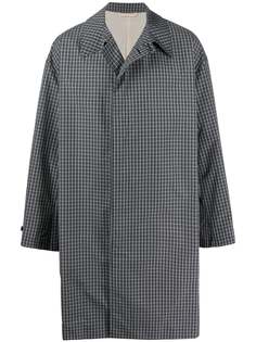 Raf Simons пальто в клетку
