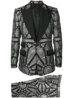 Dolce & Gabbana жаккардовый костюм-тройка