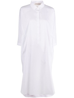 Gentry Portofino платье-рубашка с трикотажной вставкой