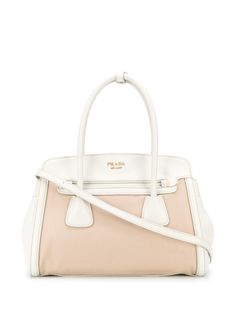 Prada Pre-Owned сумка-сэтчел с металлическим логотипом