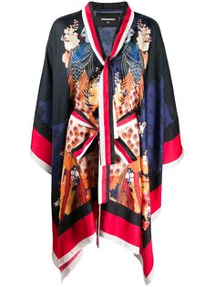 Dsquared2 кимоно с принтом
