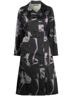 PAUL SMITH тренч с цветочным принтом