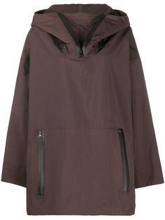 Bottega Veneta парка на молнии с капюшоном
