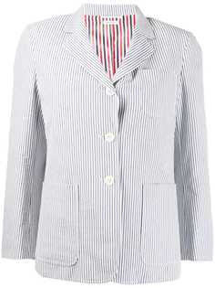 Thom Browne жакет из сирсакера