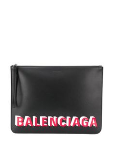 Balenciaga клатч с логотипом