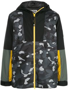 A BATHING APE® куртка Gradation Camo с капюшоном Bape