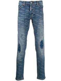 Philipp Plein джинсы кроя слим с логотипом